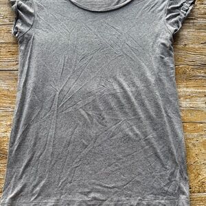 Allsaints Grey Layering Tee